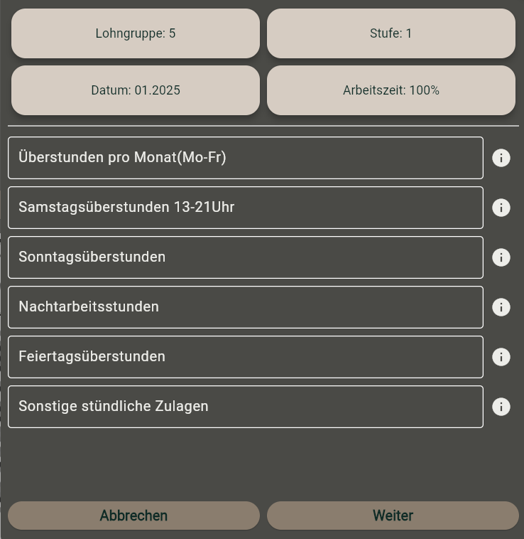 Überstunden Bildschirm, Rechner Tutorial