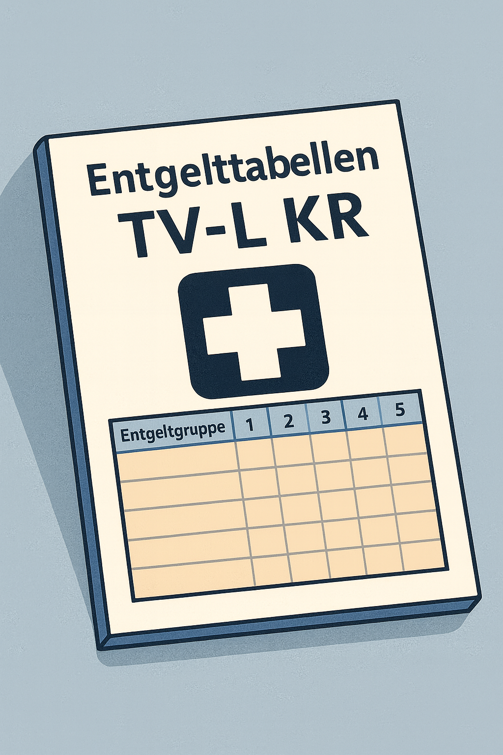 Tv-L-KR Karrikatur: Entgelttabellen Tv-L-KR