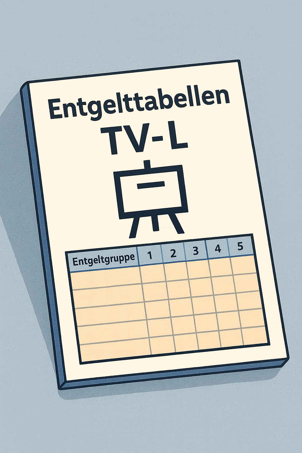 Tv-L Karrikatur: Entgelttabellen Tv-L