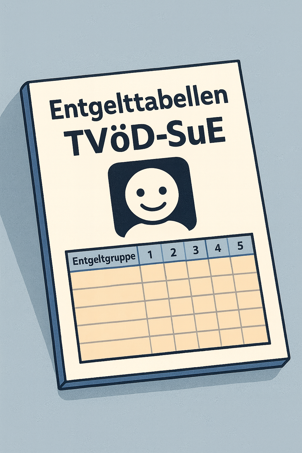 TvöD-SuE Karrikatur: Entgelttabellen TvöD-SuE